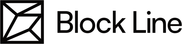 Block Line Systems Wordmark Logo in schwarz